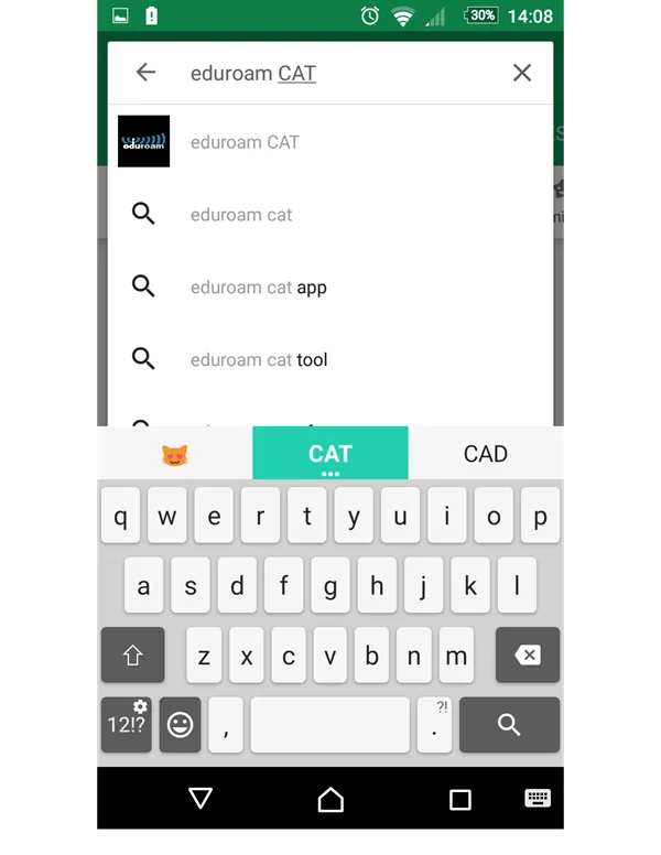 Eduroam - konfiguracja pod Android
