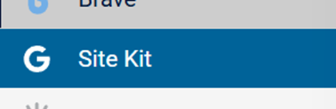 Wygląd wtyczki w menu bocznym